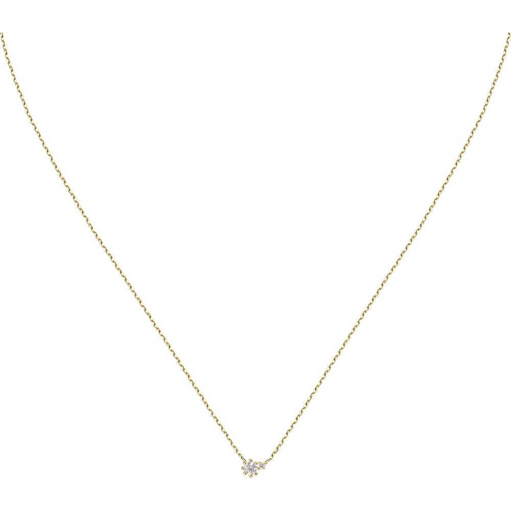 Live Diamond Chaînette 375 Or jaune recylé collier