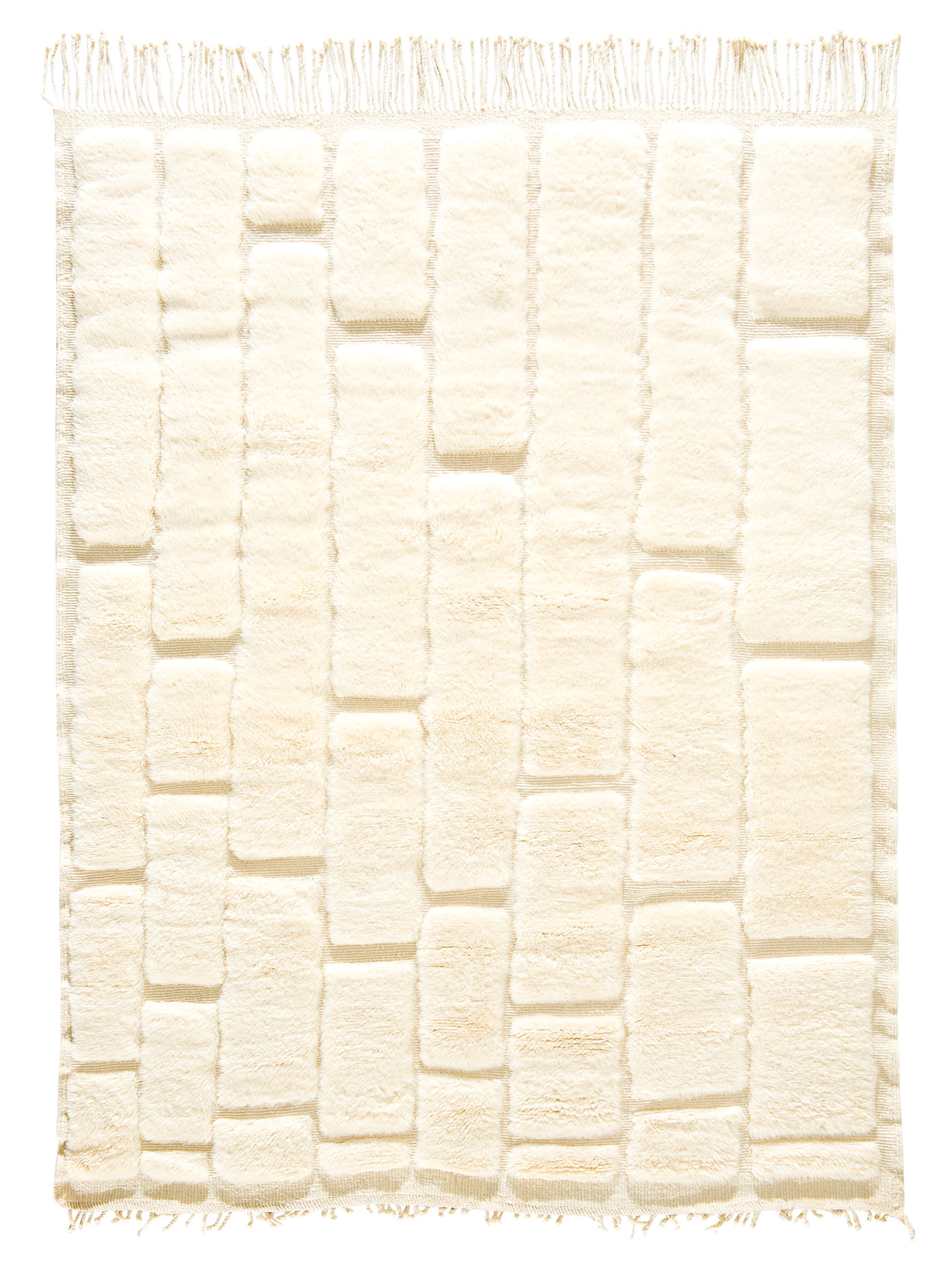Beni Ourain ca. 183 x 240 cm, Unikat / Einzelstück