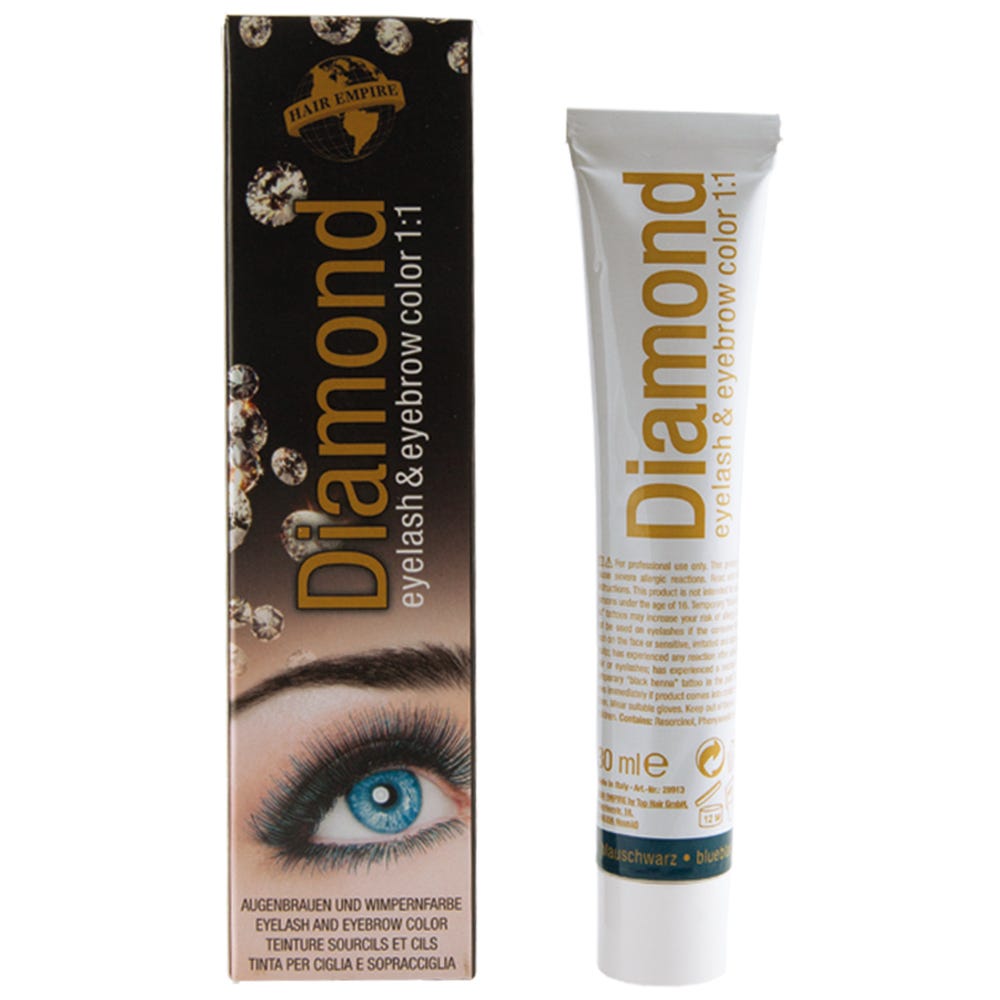 Hair Empire Diamond Color Augenbrauen & Wimpern Blauschwarz 30 ml