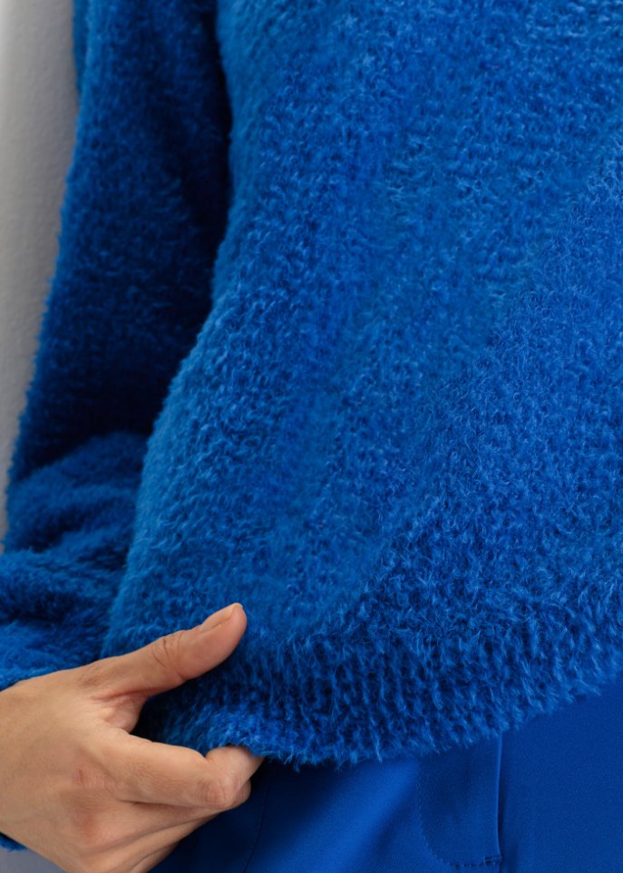 Pullover mit Spitzeneinsatz