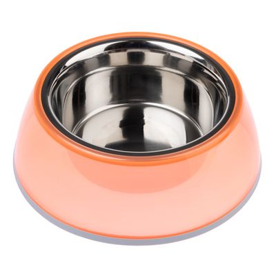 TIAKI Anti-Rutsch-Napf, transparent orange