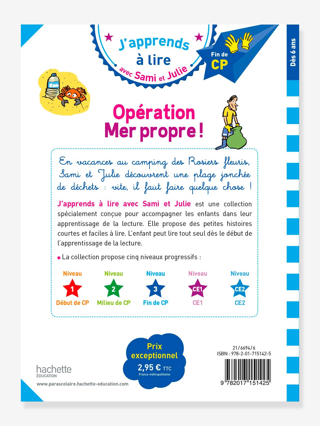 J'apprends à lire avec Sami et Julie CP Niveau 3