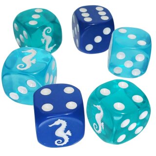 Seahorse D6 Dice Set (6)