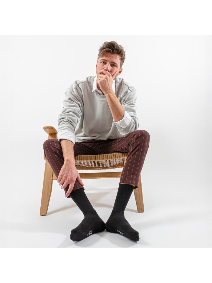 Occulto 6er Pack Business Socken Lukas in Schwarz günstig kaufen
