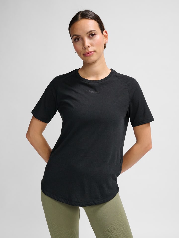 Hummel Hummel T-Shirt Raglanärmel Hmlmt Vanja Multisport Damen in BLACK günstig kaufen XS