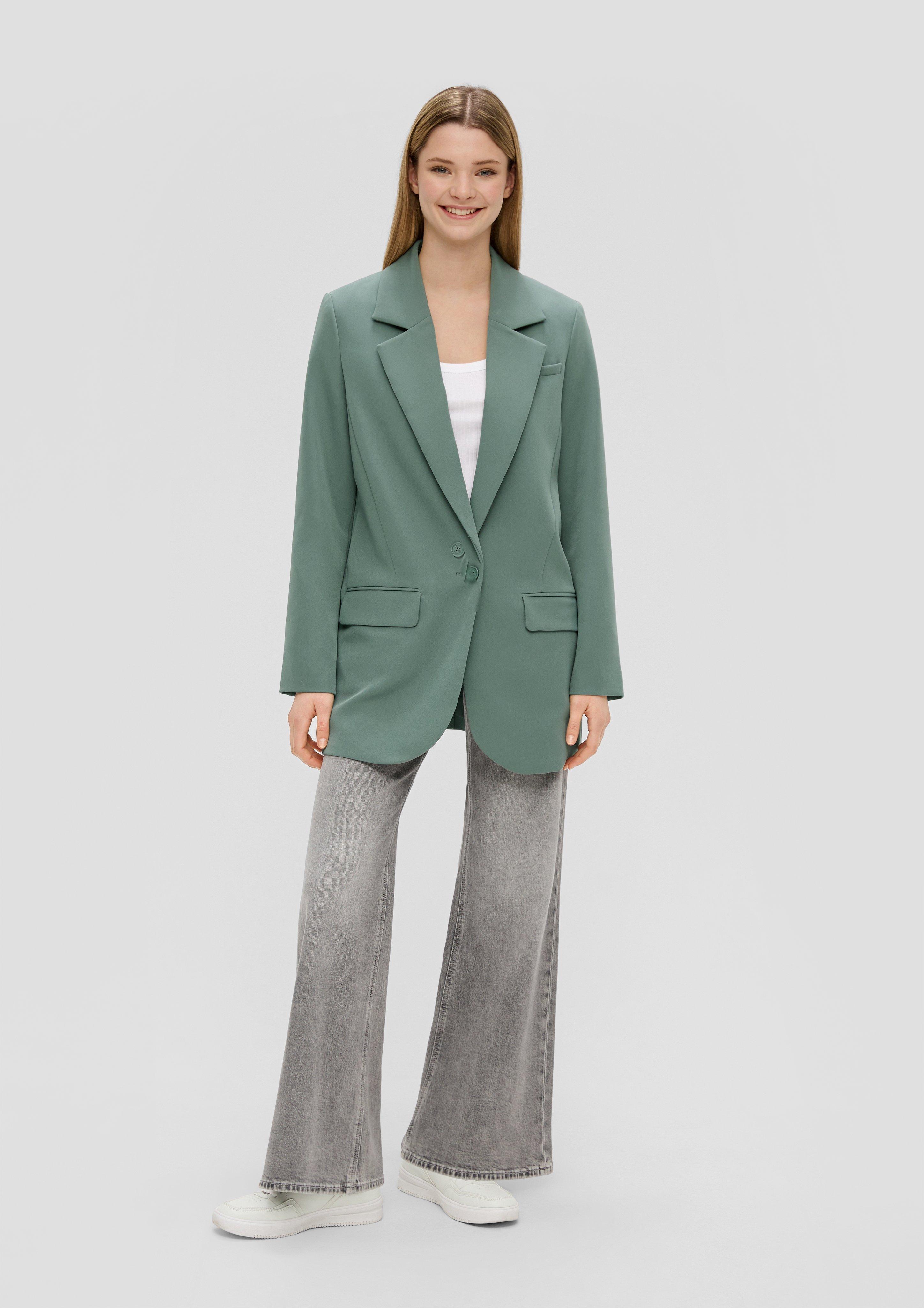 Oversize Blazer mit Pattentaschen  2140895-7816