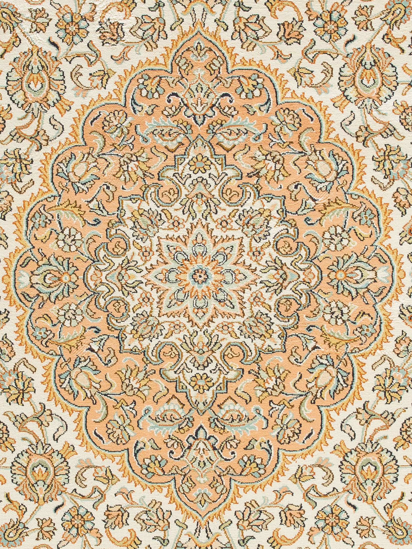 Kaschmir Seide 18/18 ca. 218 x 307 cm, Unikat / Einzelstück