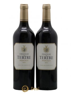 Château du Tertre 5ème Grand Cru Classé  2016 - Lot de 2 Bouteilles