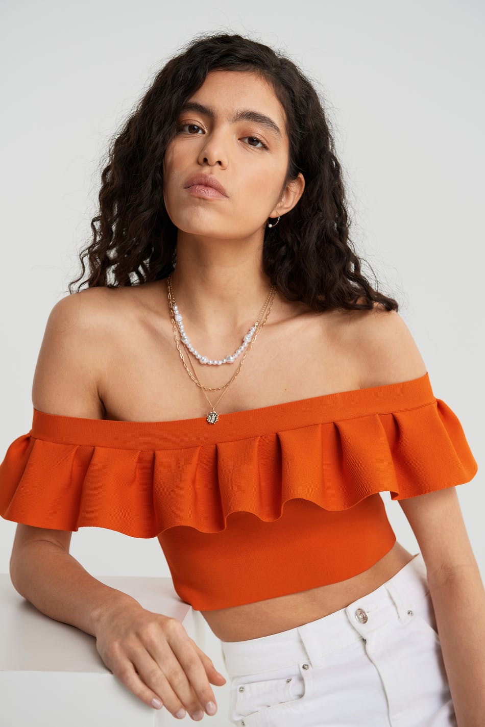 Grace knitted top