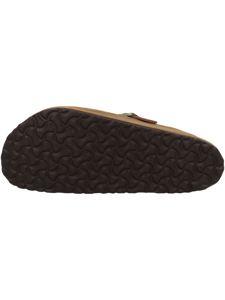 Birkenstock Clogs Boston Geöltes Nubukleder normal in hellbraun günstig kaufen