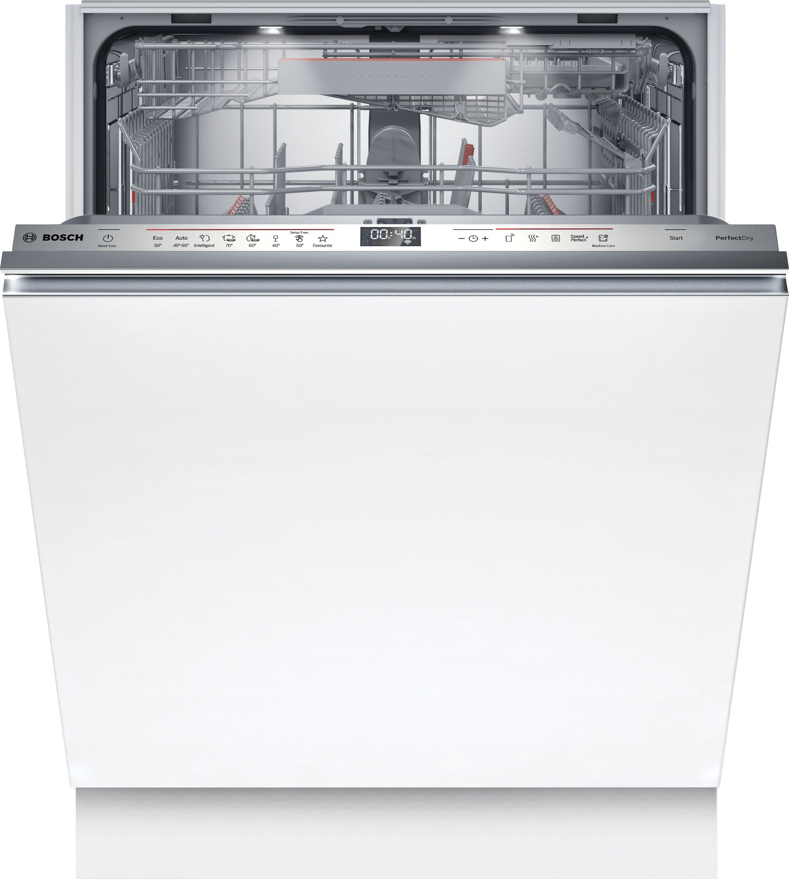 BOSCH vollintegrierbarer Geschirrspüler Serie 6, SMV6ZDX16E, 13 Maßgedecke