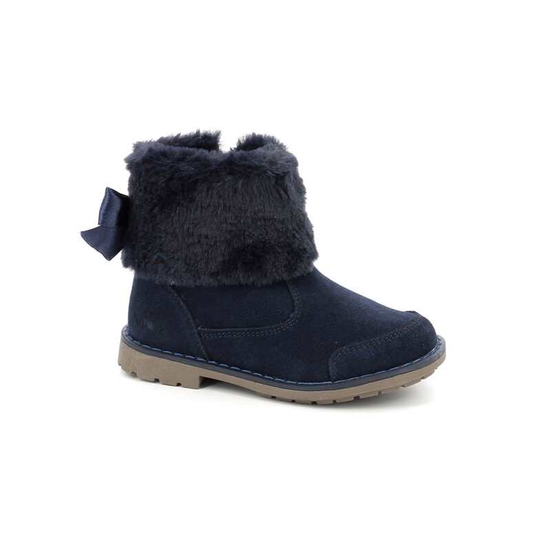 Boots cuir croute cuir Stelie