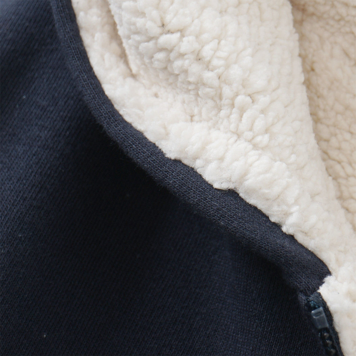 Kinder Sweatjacke mit Teddyplüsch