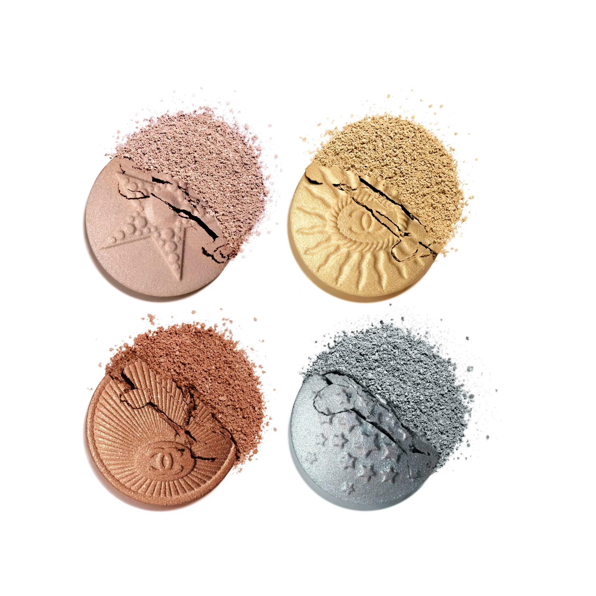 LES 4 OMBRES BOUTONS - OČNÉ TIENE S VIACERÝMI EFEKTMI