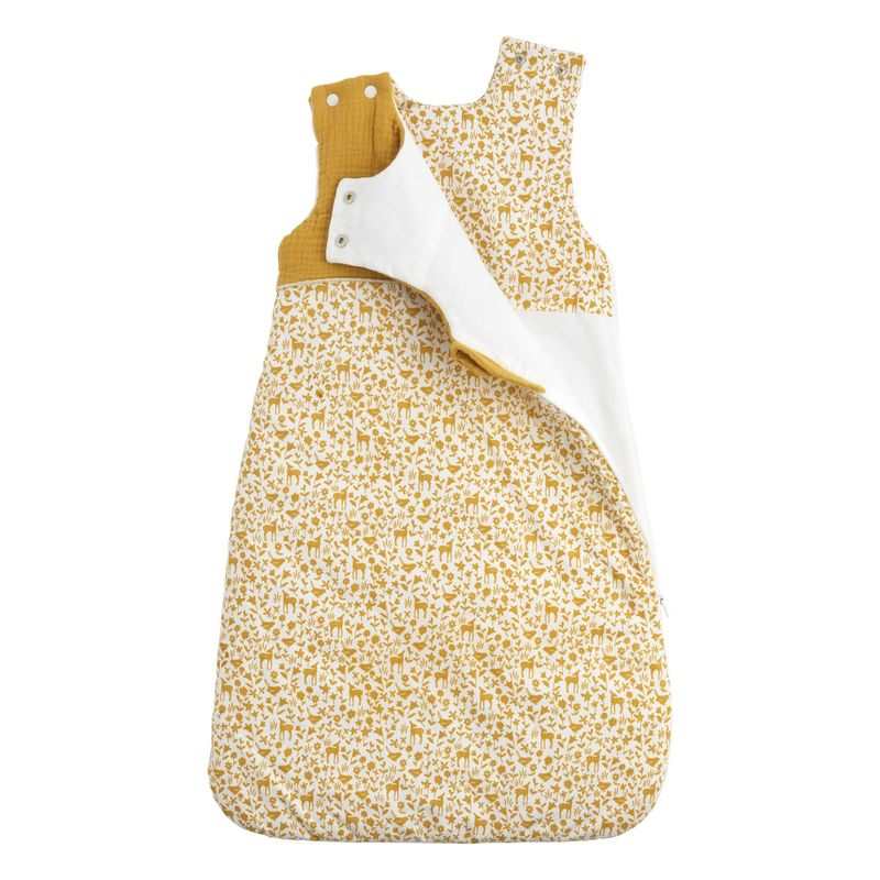 Gigoteuse ouatinée 0-6 mois jaune Promenons nous