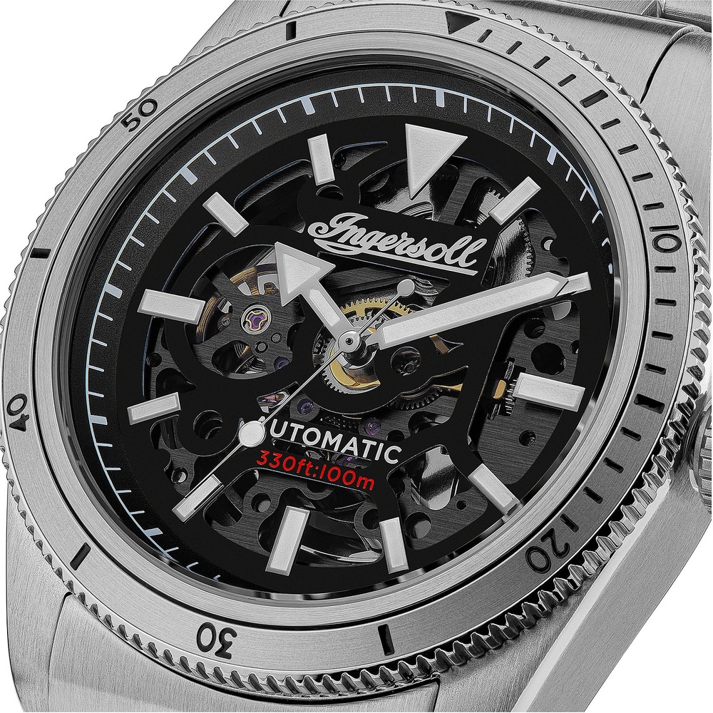 Ingersoll Montre pour hommes Acier inoxydable Montre