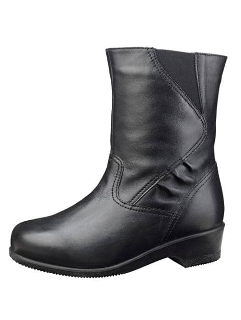 Stiefelette mit breitem Elastikeinsatz