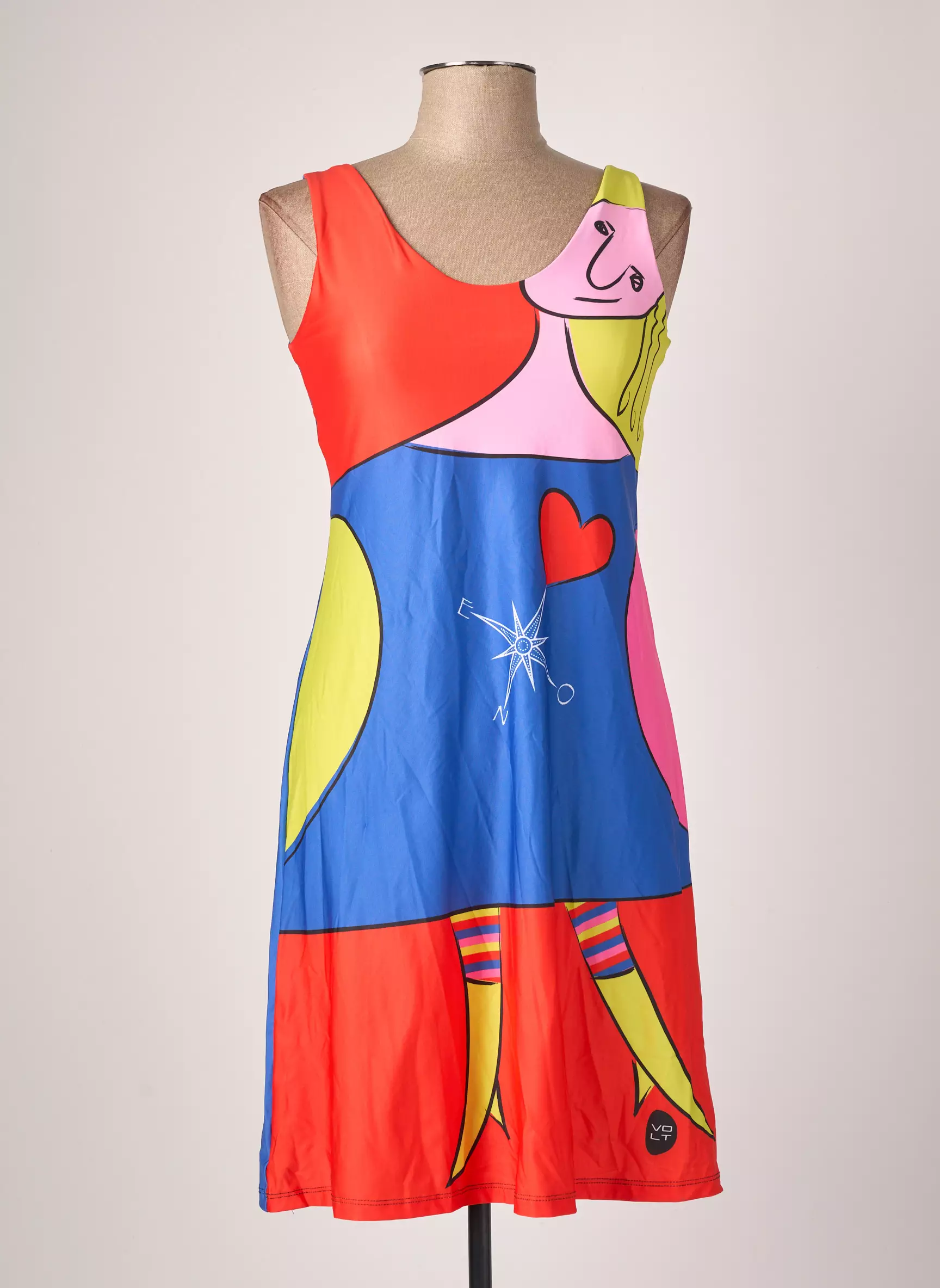 Volt Design Robes Courtes Femme couleur bleu
