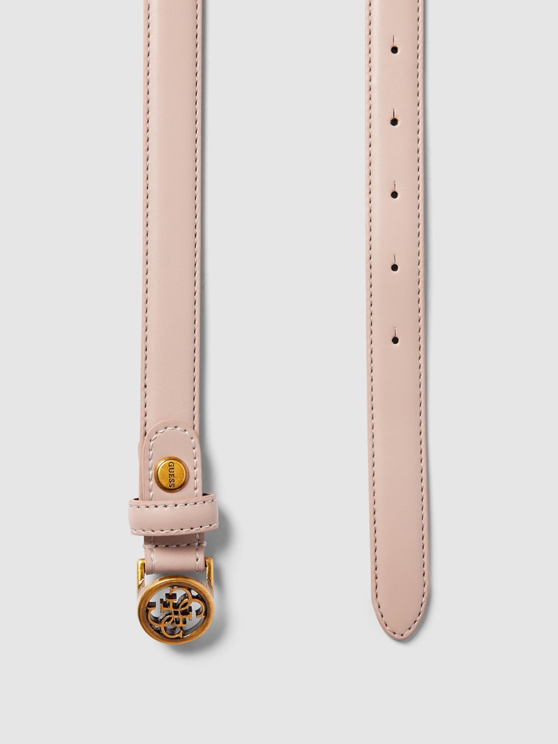 Gürtel mit Label-Details Modell 'SILVANA' in rosé