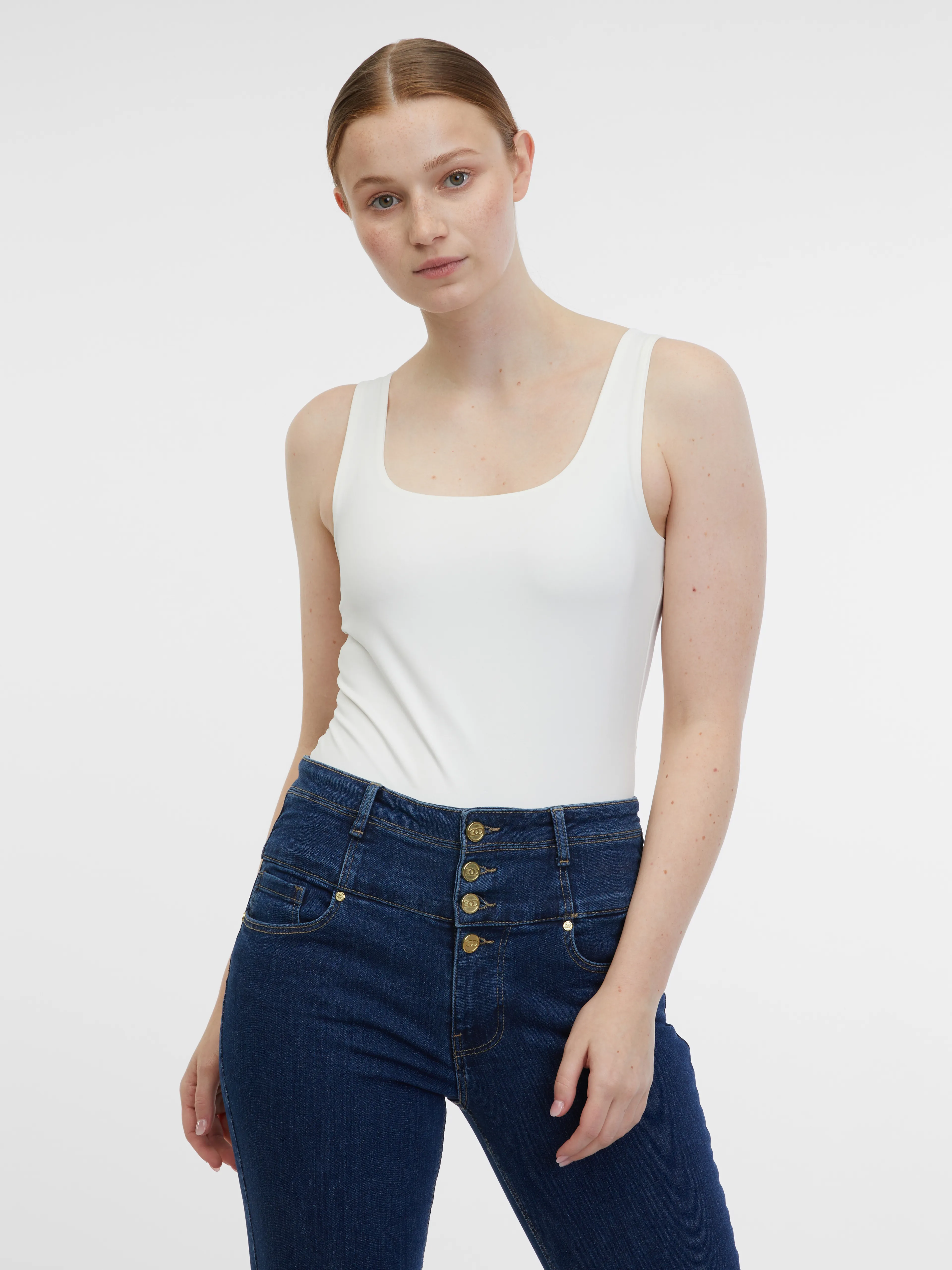 Dunkelblaue Skinny Fit Jeans Damen ORSAY