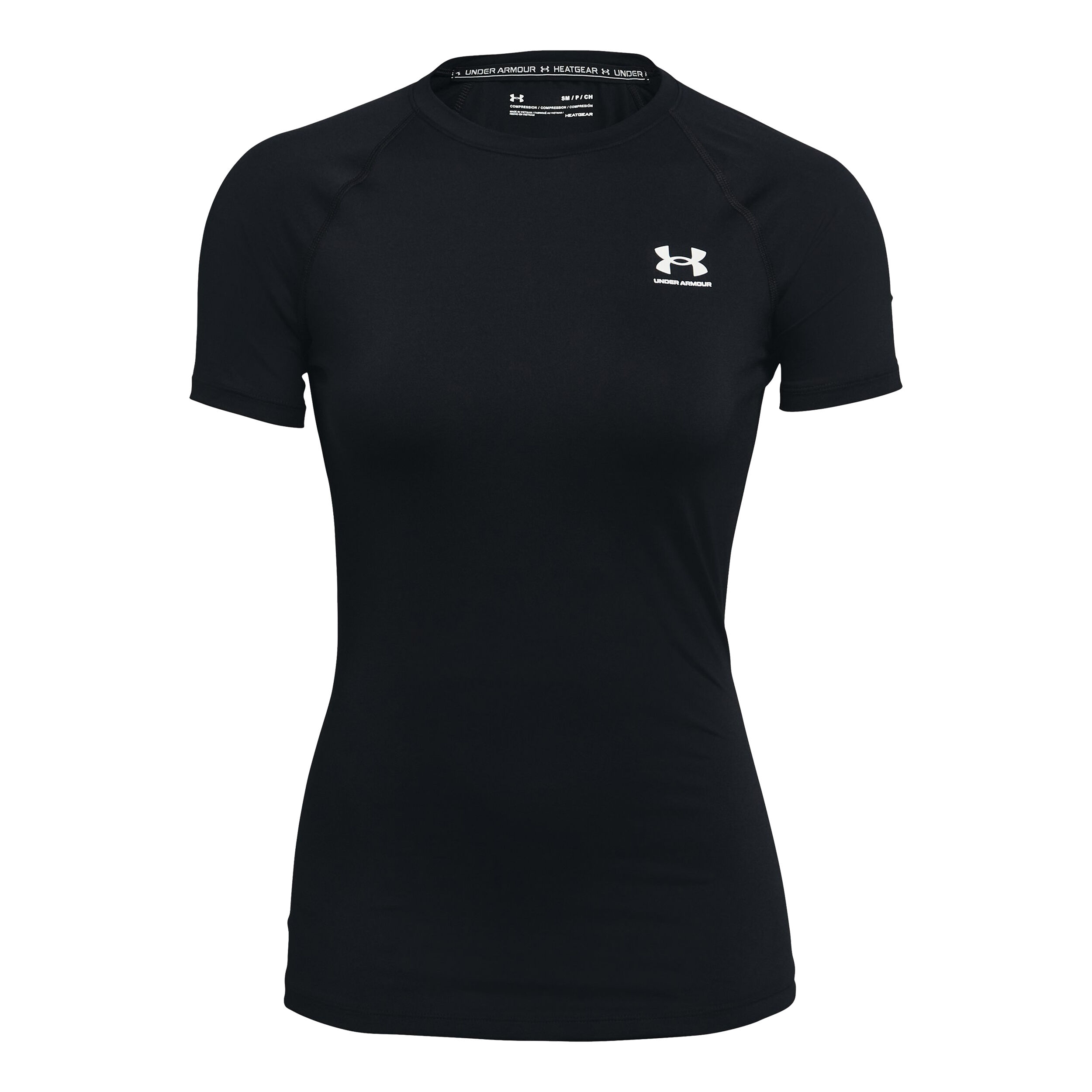 Heatgear Authentics Comp T-Shirt Damen - Schwarz