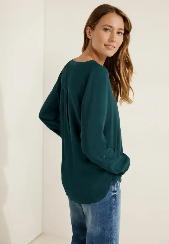 CECIL Bluse in Unifarbe
