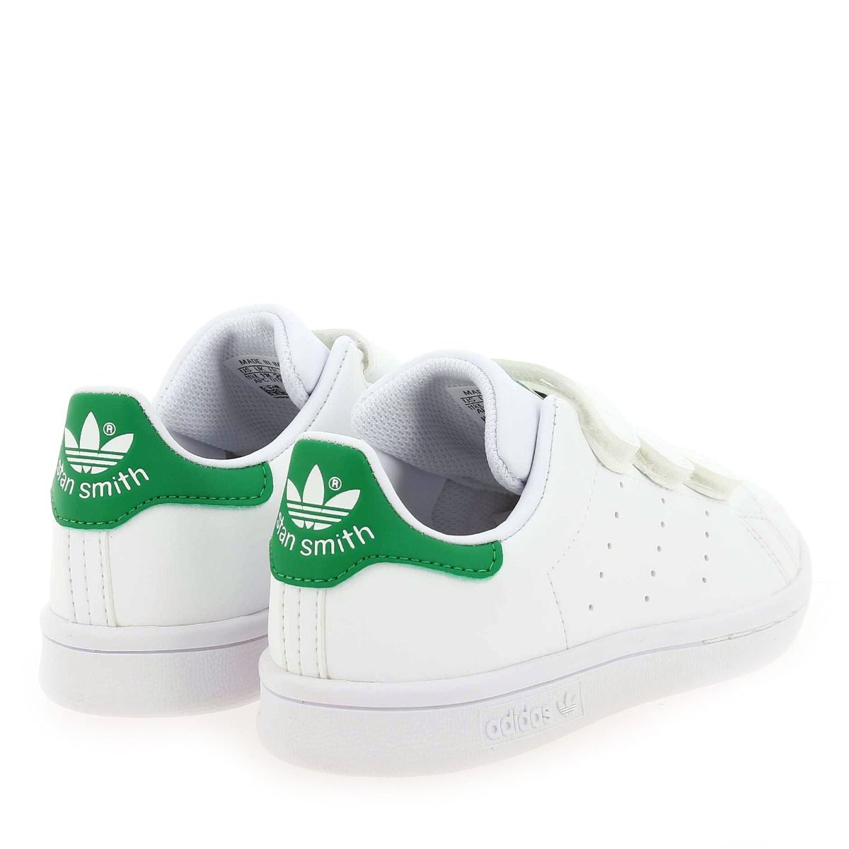 Adidas Originals  STAN SMITH CF C - Blanc Vert