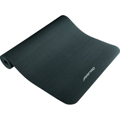 YOGA-MATTE (TPE) - SCHWARZ/GRAU