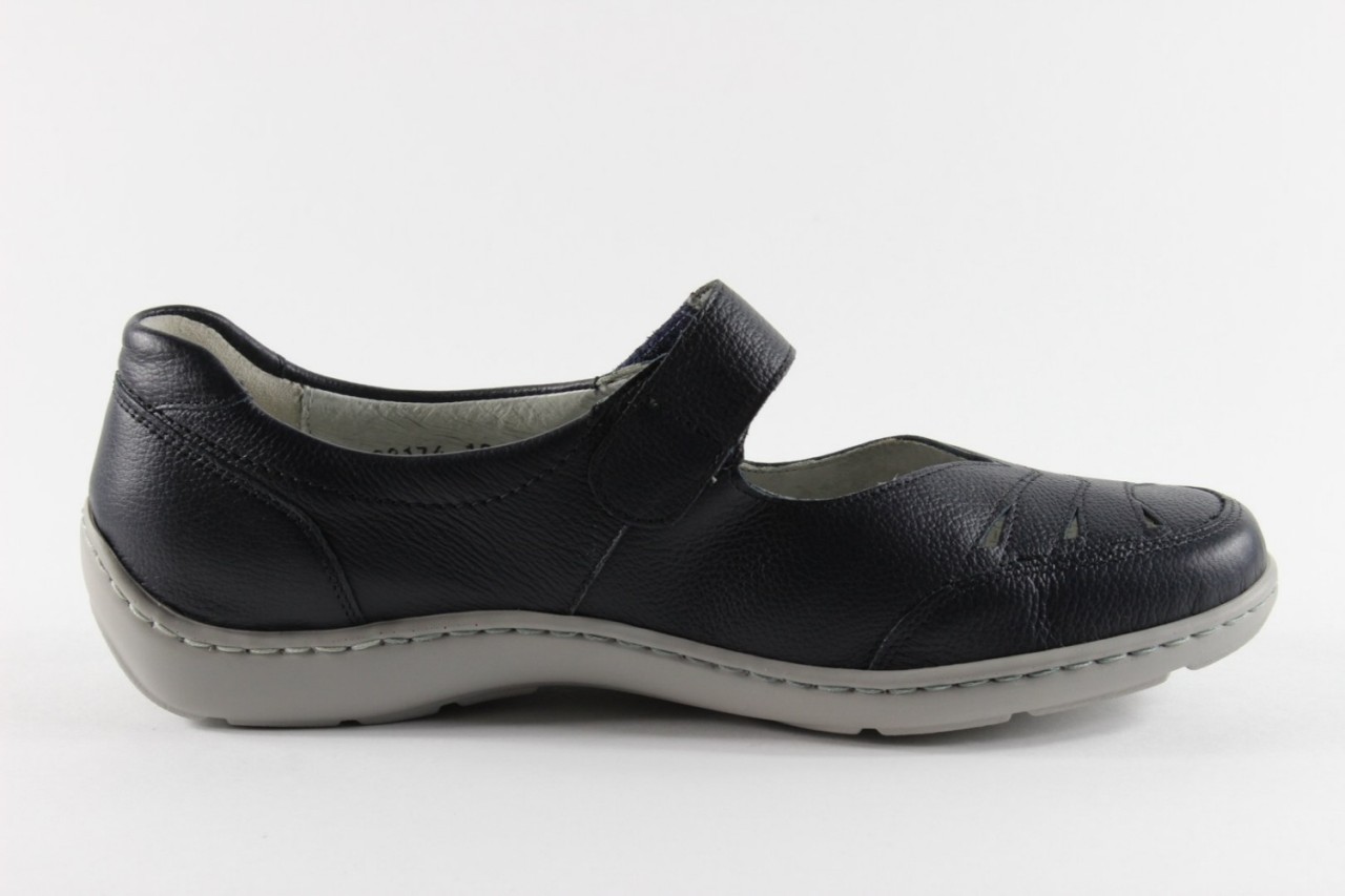 WALDLÄUFER Komfort Slipper blau