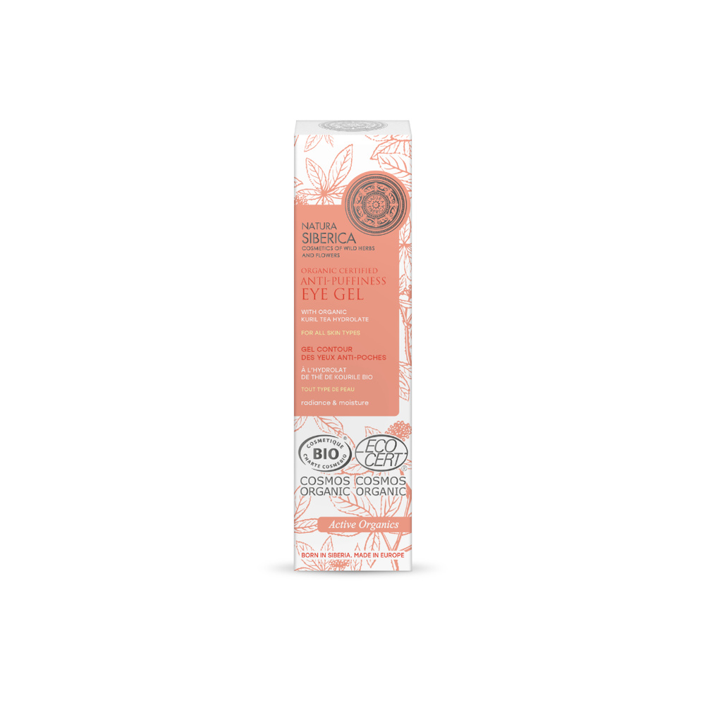 Natura Sibérica Gel Anti-Poches Tout Type de Peau Soin Contour des Yeux