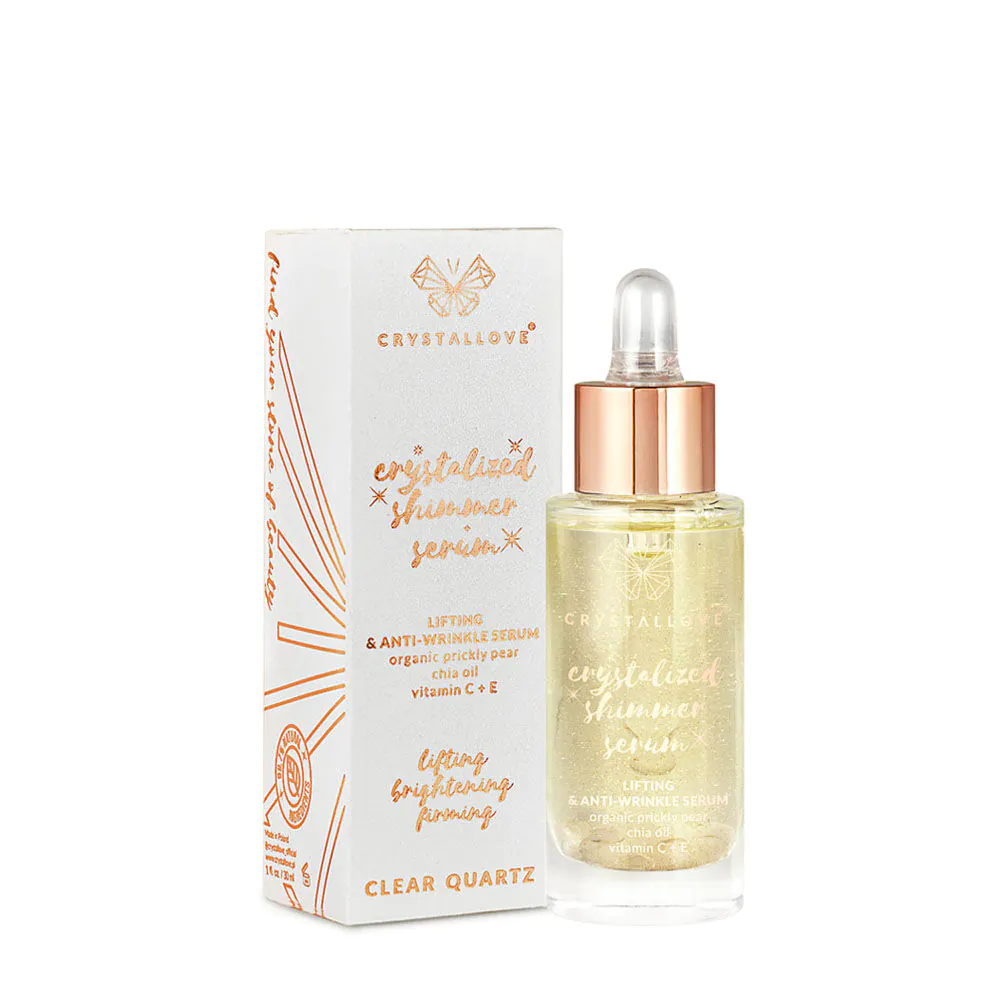 Crystallove serum za lice s gorskim kristalom i bodljikavom kruškom