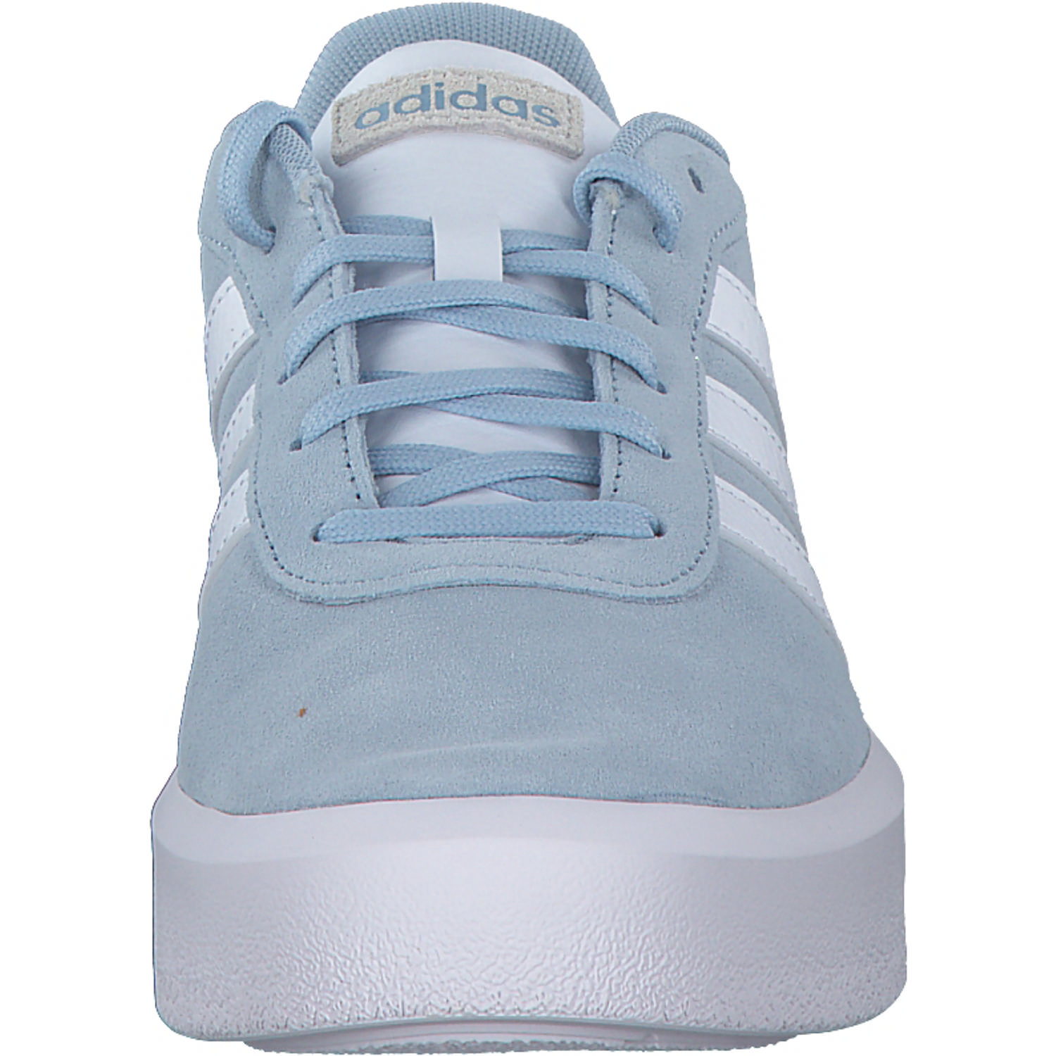 Adidas Court Platform Suede, Schnürschuhe, blau/weiß
