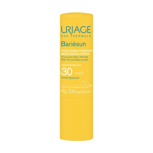 Uriage Bariésun drėkinamieji lūpų dažai SPF 30, 4 gramai