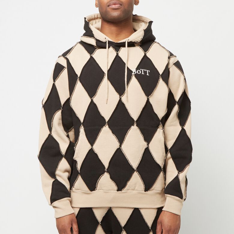 BoTT Patchwork Hoodie black
