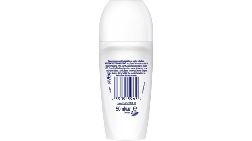 Dove Deo Roll-on 0% Aluminiumsalze Original 50 ml 50 ml