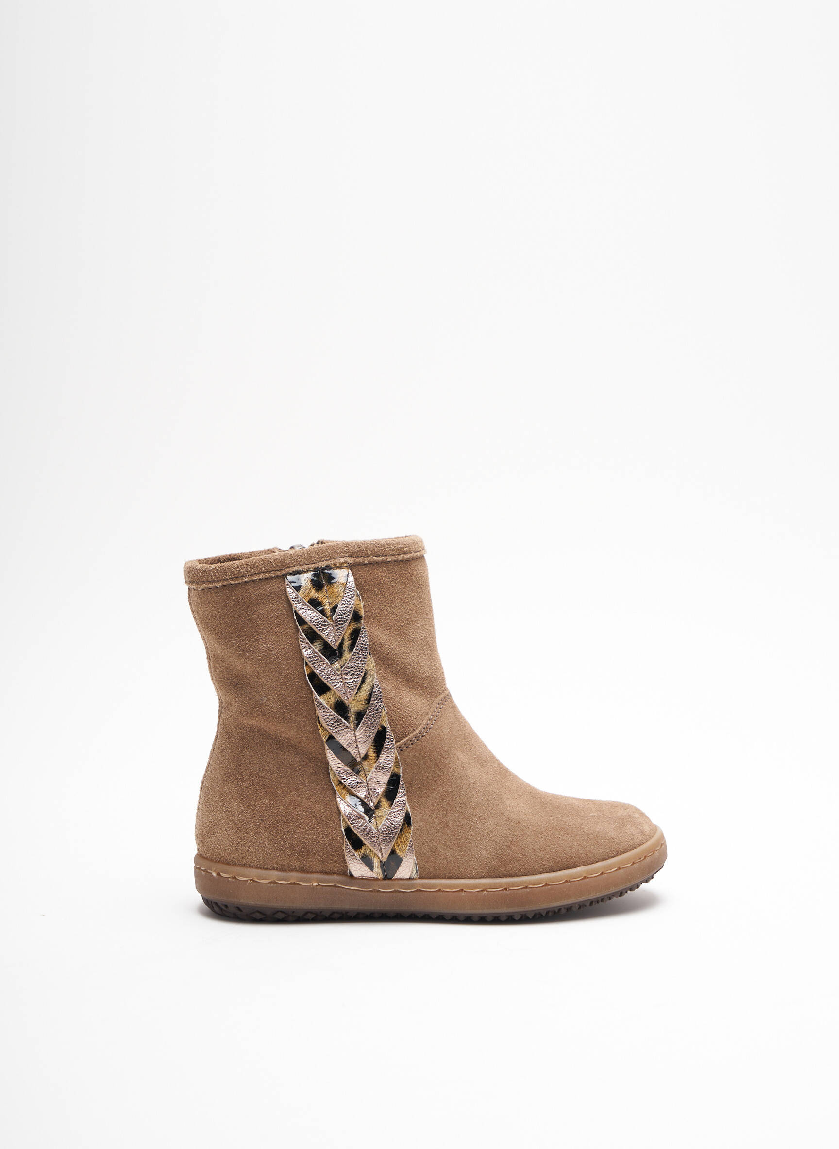 Reqins Bottines Fille couleur marron