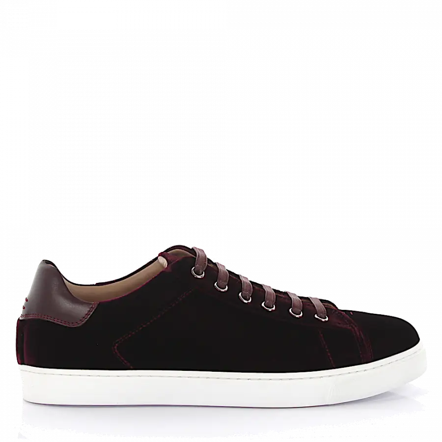 Gianvito Rossi - Sneaker low S20460 Samt - rot