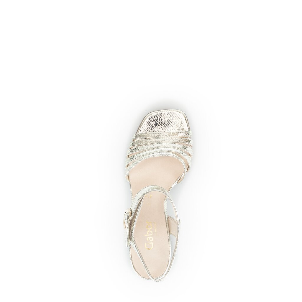 Gabor comfort Riemchensandale gold