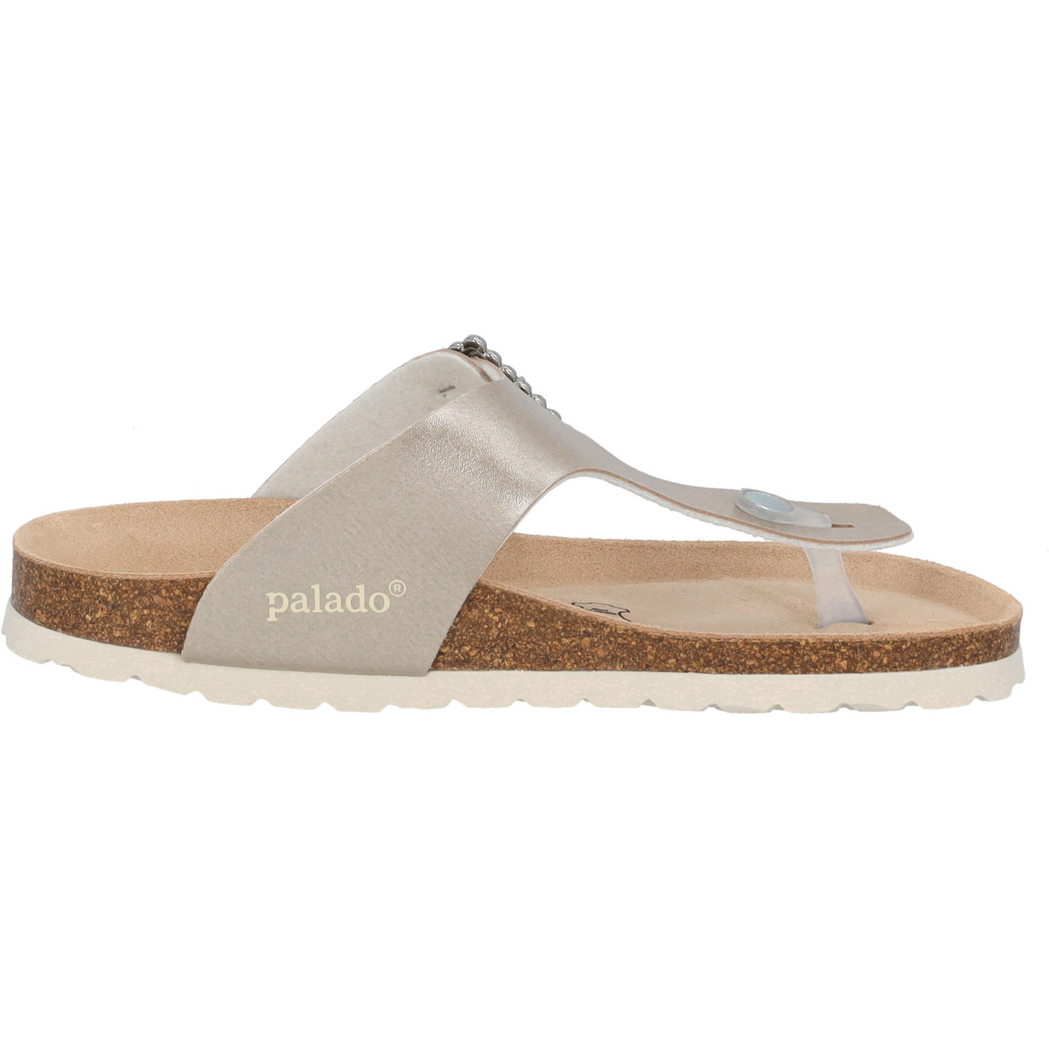 Palado Kos SQ by Sila Sahin, Zehentrenner, Damen, Grau Metallic
