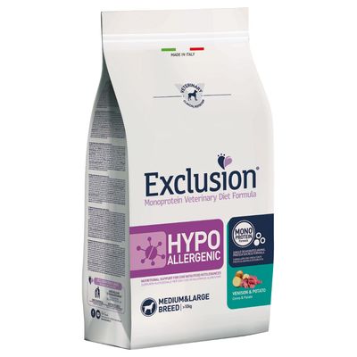 Kombipaket: 12 kg / 12,5 kg + 6 x 400 g Exclusion im Set