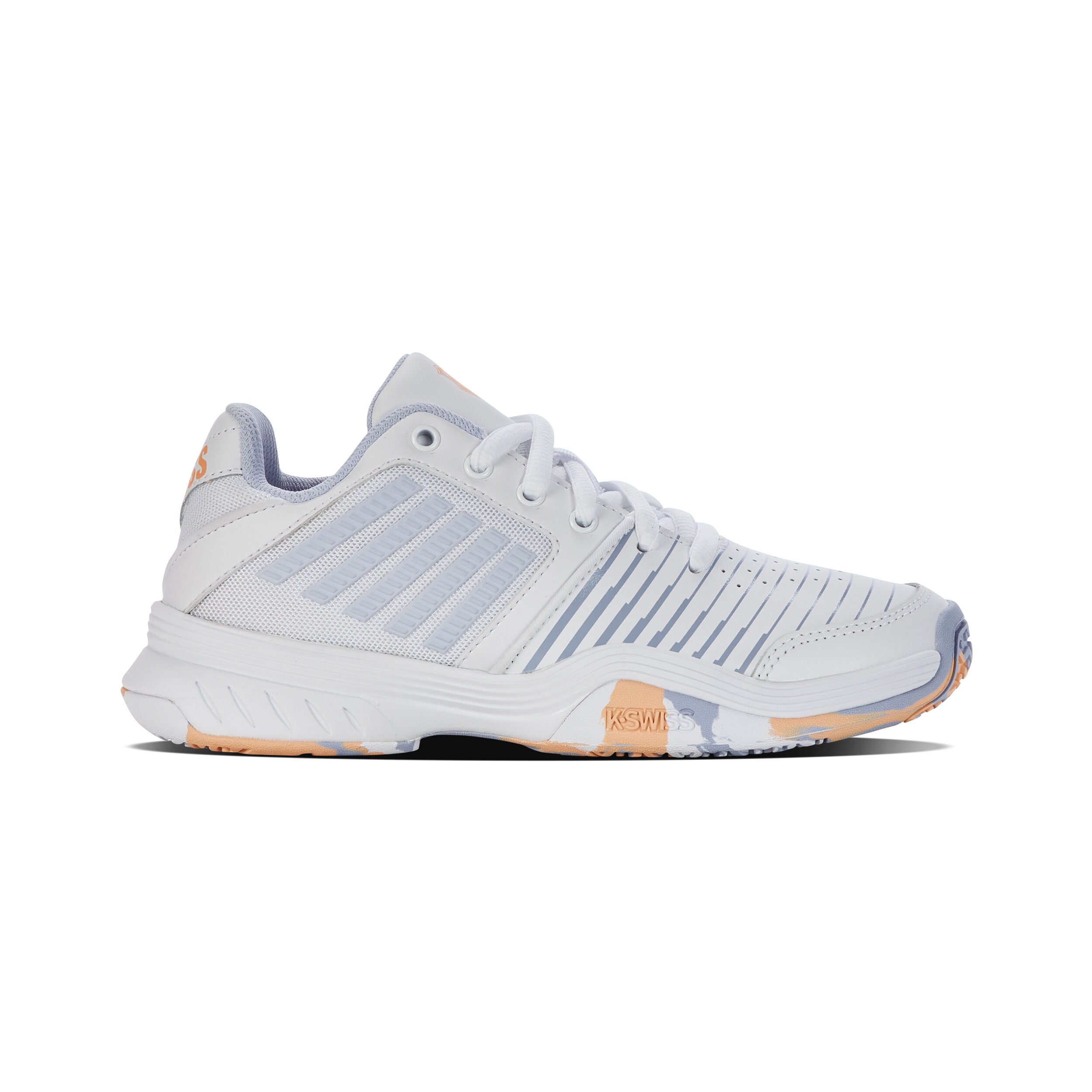 Court Express Omni Allcourtschuh Kinder - Weiß, Flieder