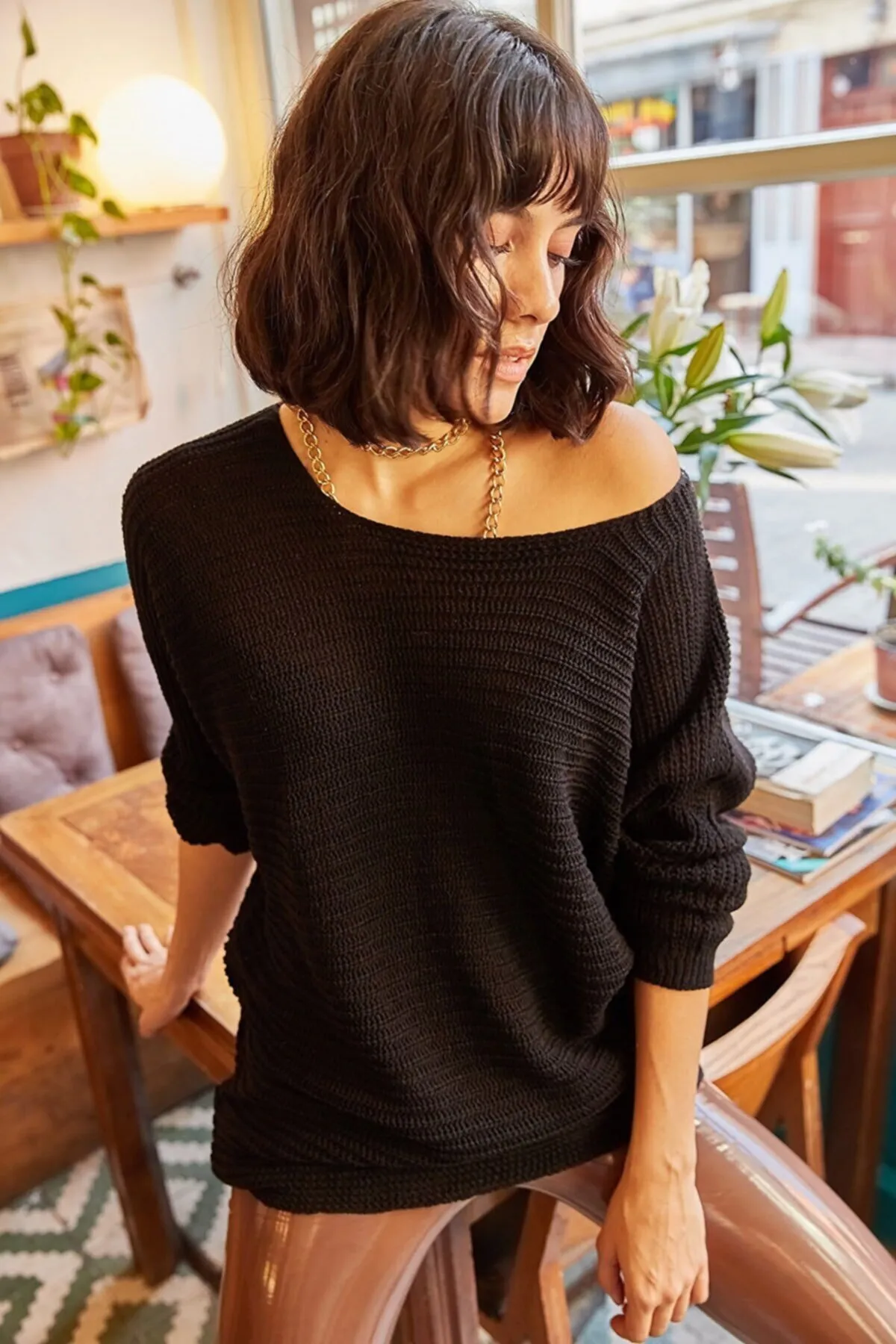 Olalook  Pullover - Schwarz - Regular Fit