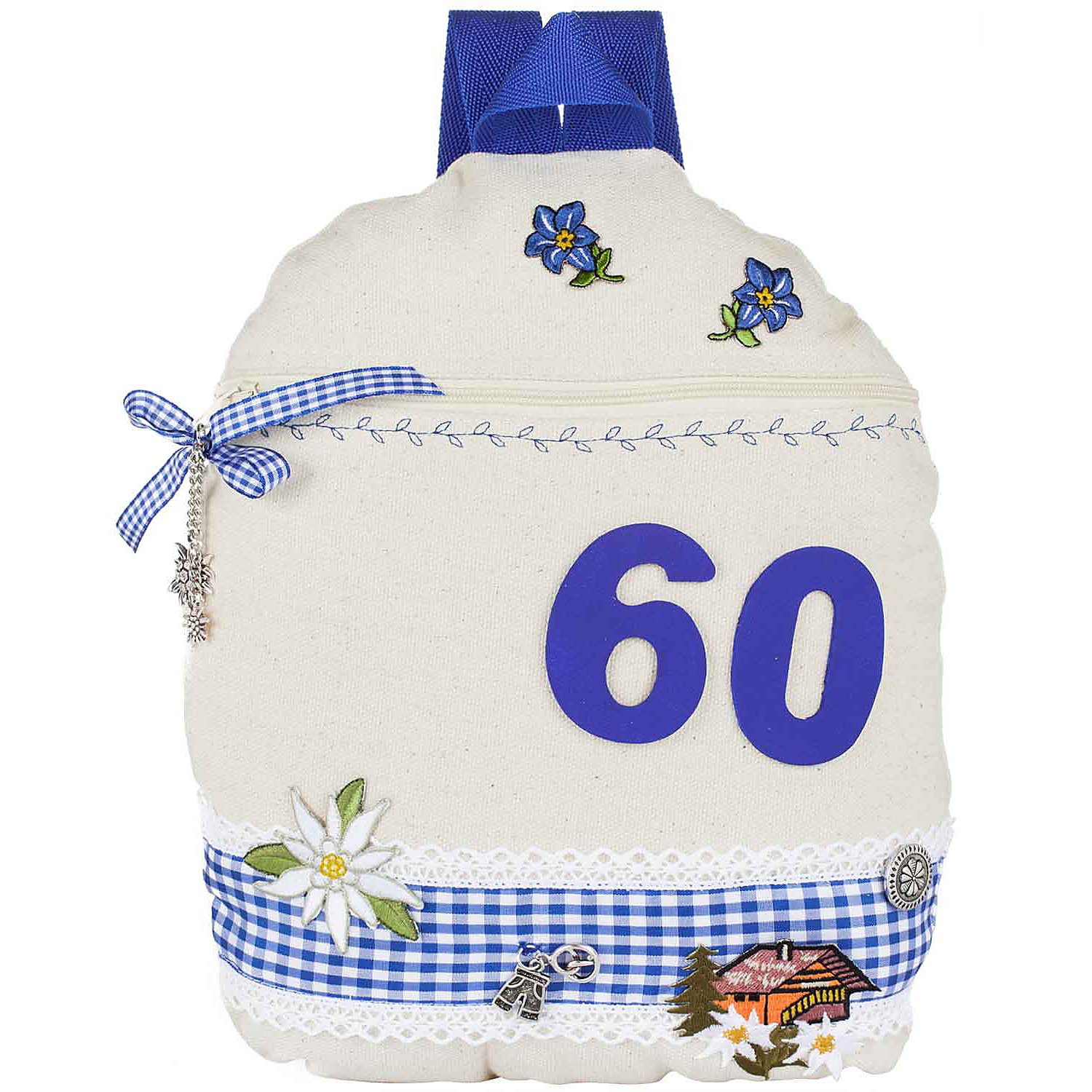 buttinette Kinderrucksack, natur, 26 x 31 cm