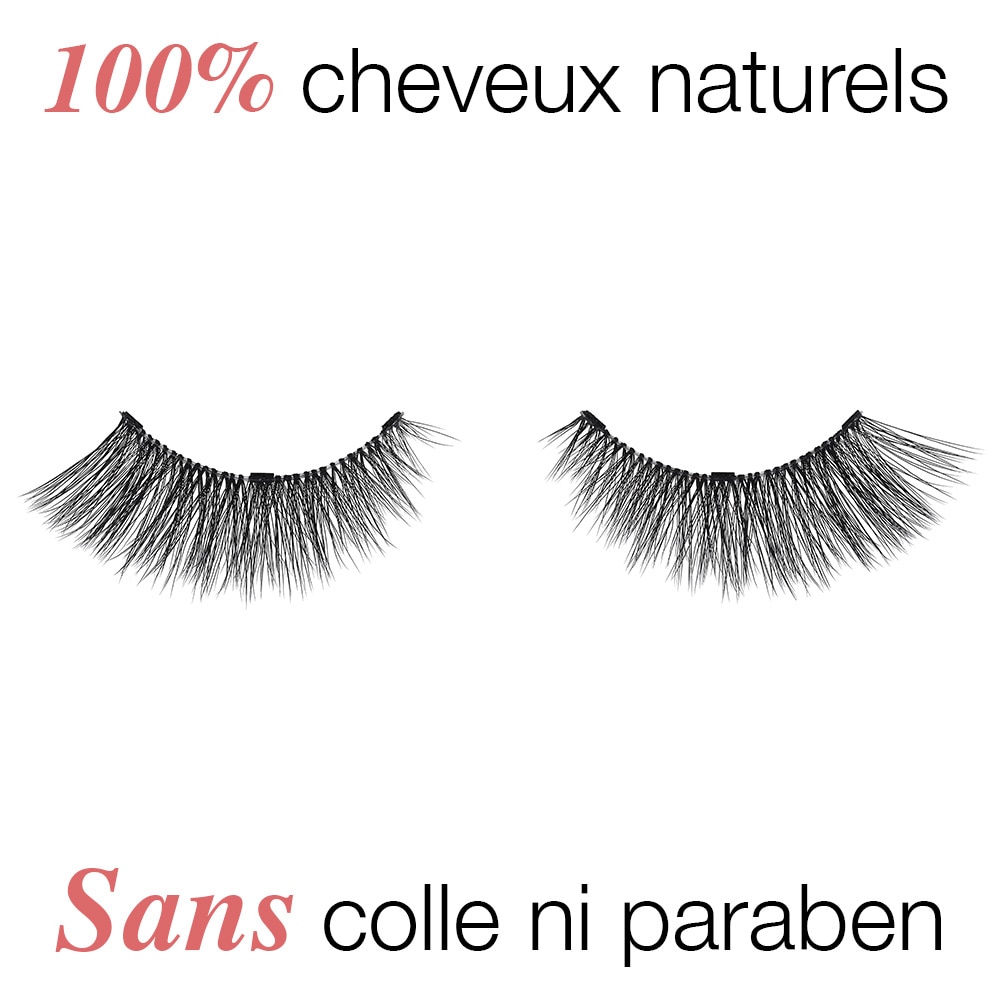 Ardell Faux-cils magnétiques simple frange Faux Mink 811 Faux-Cils Magnétiques avec aimants invisibles