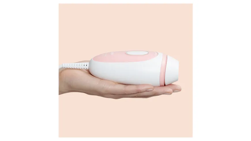 BRAUN Mini-IPL-Haarentfernungsgerät Silk-expert Pro PL1000 Pink, Weiß
