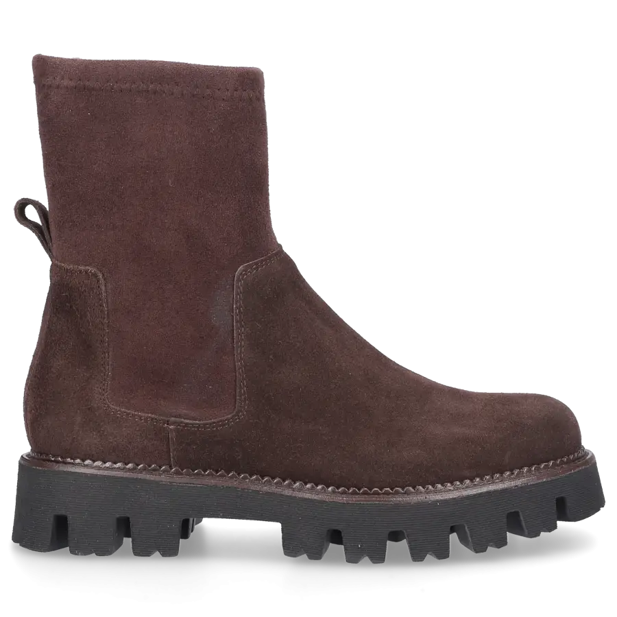 EN AVANT - Stiefeletten C102 Veloursleder - braun