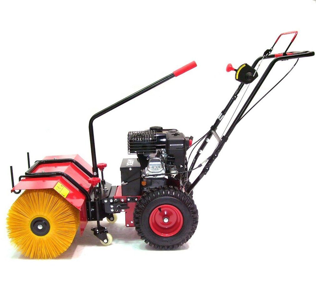Apex Kehrmaschine 55736 Elektro Start 3in1 Motor Kehrmaschine 800mm Motorbesen 80cm 5,5PS E-Start
