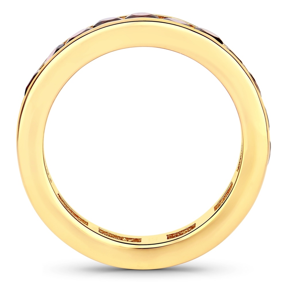 Rafaela Donata Bague Argent sterling Grenat en Or jaune Bague