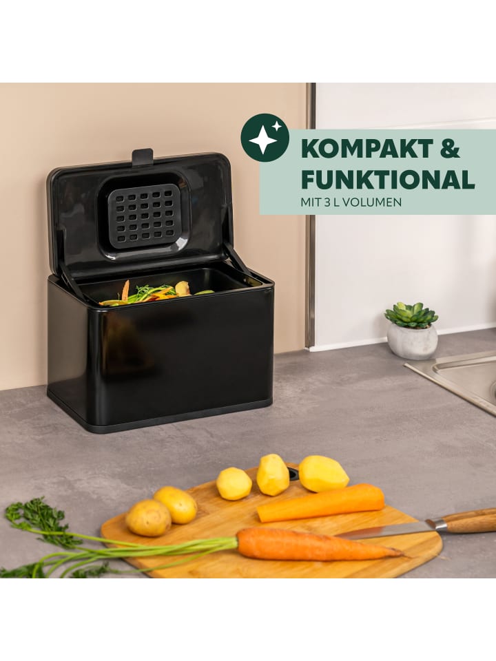 eluno Biomülleimer 3L günstig kaufen onesize