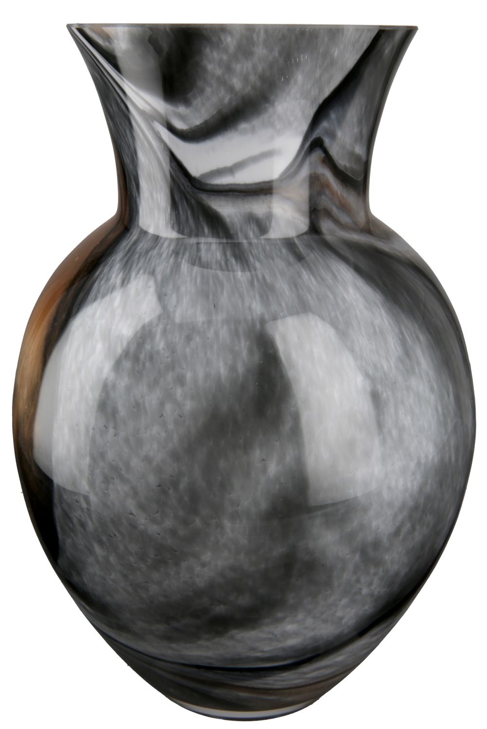 Vase Draga braun/grau